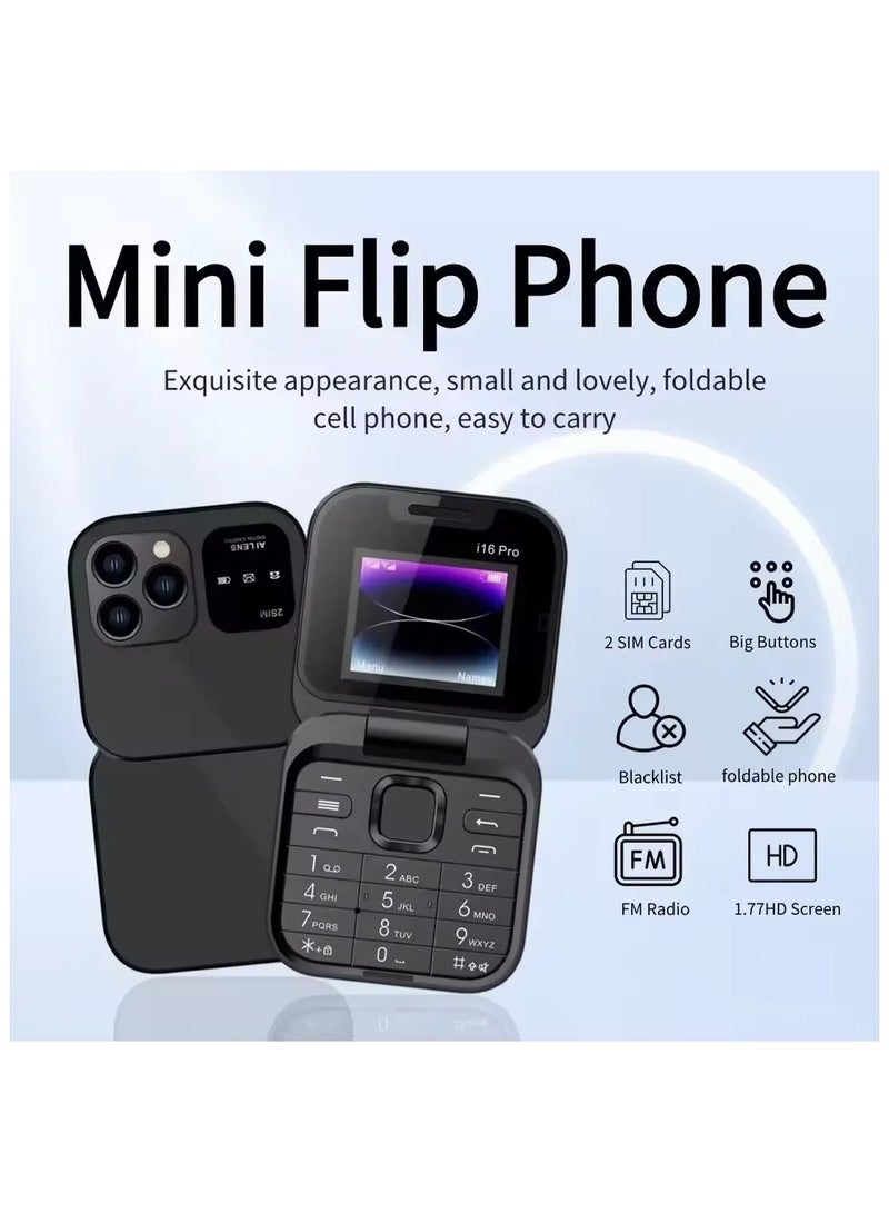 هوب هاتف جافا ثنائي الشريحة للبيع الساخن - شاشة 1.8 بوصة، بطارية 1000 مللي أمبير، مشغل MP3/MP4، راديو FM، تصميم قابل للطي - Image 2