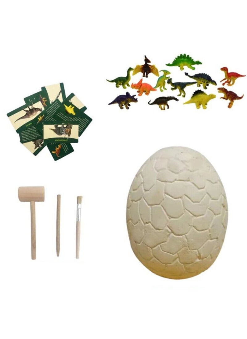MAGIC VAULT Dinosaur Egg Dig Kit Jumbo Dino Eggs Surprise Toy Dinosaur Excavation Kits Gift  - Image 5