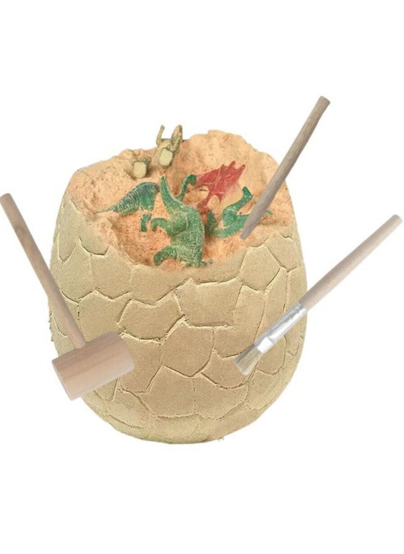 MAGIC VAULT Dinosaur Egg Dig Kit Jumbo Dino Eggs Surprise Toy Dinosaur Excavation Kits Gift  - Image 4