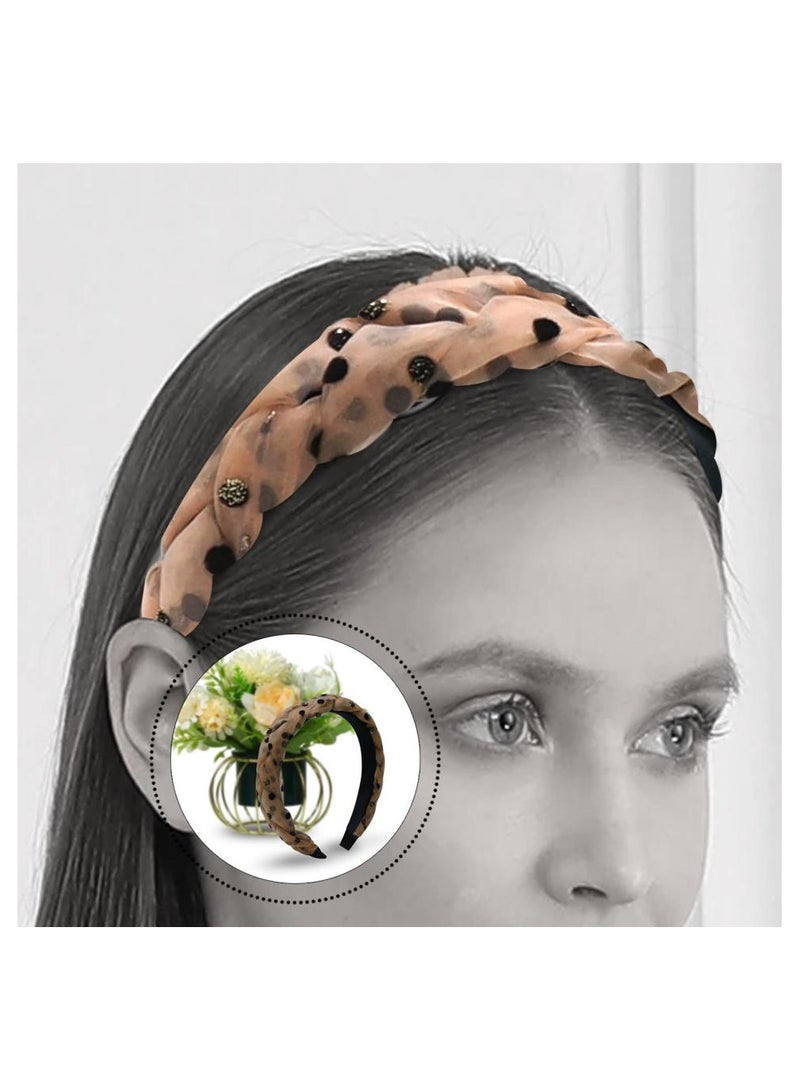 Alissa 1 Pc Hair Band Headband for Women's Hair Accessory for Ladies for Gift Party Wear Office Wear Hair Band - Image 3