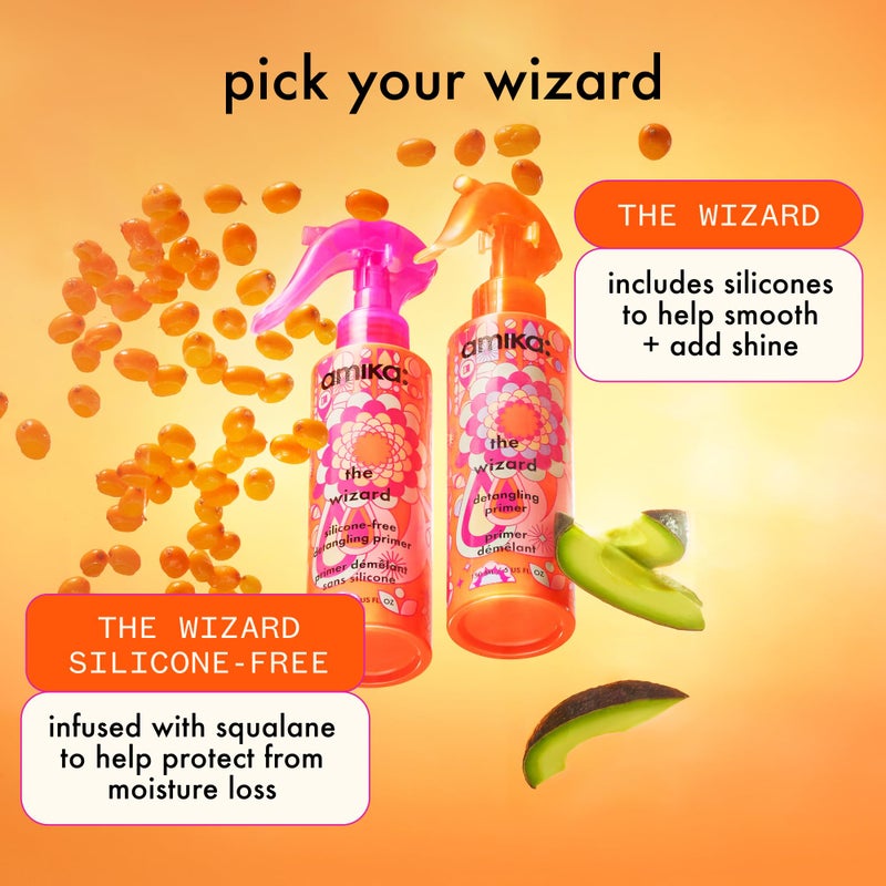 amika the wizard silicone-free detangling primer, 60ml - Image 3