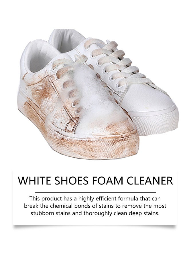 جايسوينغ منظف رغوي للأحذية البيضاء، رغوة منظفة تزيل البقع بسرعة، رذاذ تنظيف الأحذية الرياضية بالرغوة، تفتيح حذاء القماش الرياضي، تبييض وحواف الأحذية الصفراء (100 مل) - Image 5
