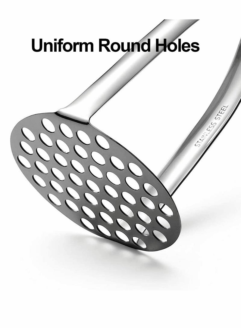Stainless Steel Heavy Duty Potato Masher for Effortless Vegetable Mashing  - Image 2
