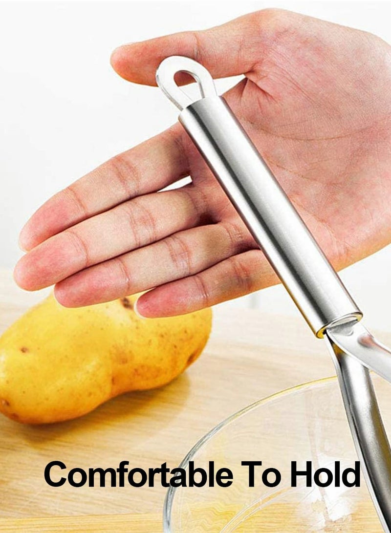 Stainless Steel Heavy Duty Potato Masher for Effortless Vegetable Mashing  - Image 5