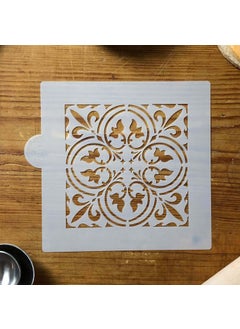 Designer Stencils Scroll Tile Cookie and Craft Stencil CM131 by Designer Stencils  - Image 3