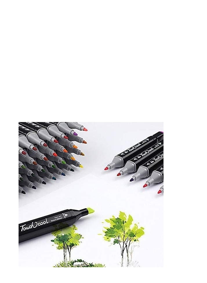 Touch 80-Piece Twin Tips Marker Pen Multicolour  - Image 3