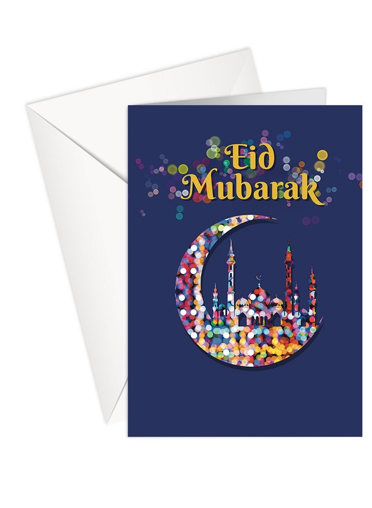 Share the Love Eid - EID MUBARAK - LIGHTS - Greeting Card - Image 1