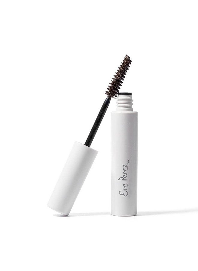 Ere Perez Natural Almond Oil Mascara ; Vegan, Crueltyfree, Clean Beauty (Brown, 0.35 Oz ; 10 Ml) - Image 2