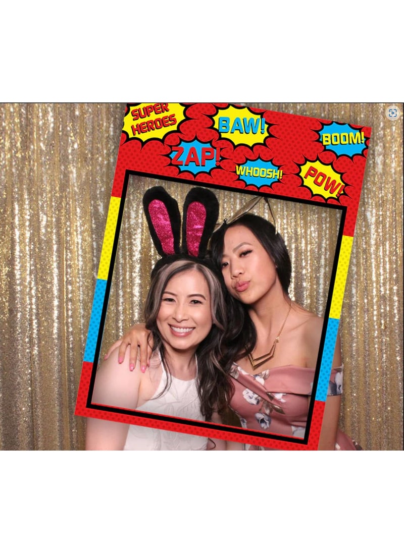 Theme My Party - Theme My Party Birthday Photobooth Props I Personalised Photobooth Props for Birthday Boy I Customised Photobooth for Birthday - Image 1