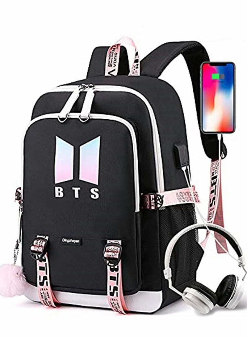 Excefore Travel Laptop Backpack, Business Anti Theft Slim Durable Laptops Backpack with USB Charging Port, College School Computer Bag Gifts for Men & Women  - Image 1