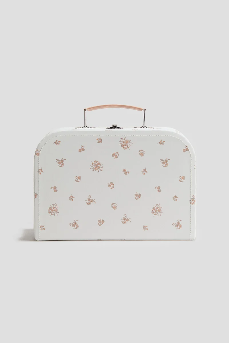 اتش اند ام حقيبة سفر من الورق المقوى