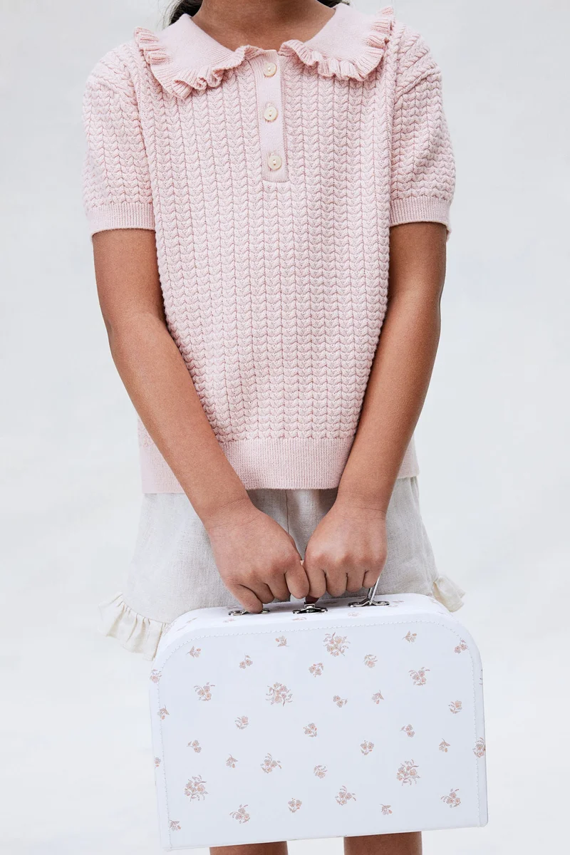 اتش اند ام حقيبة سفر من الورق المقوى