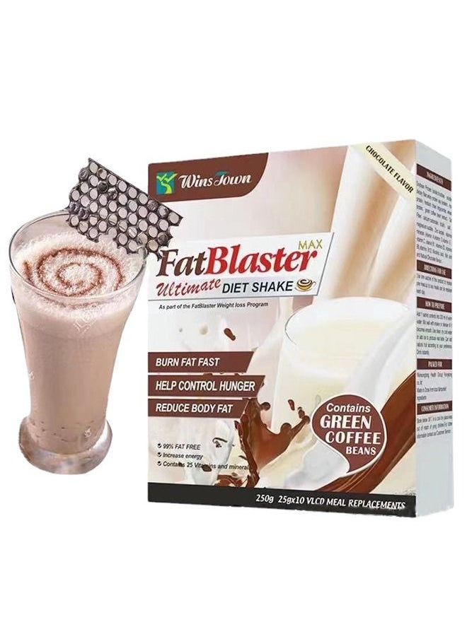 Wins Town - slim milk tea Chocolate milkshake weight loss shake - Image 1