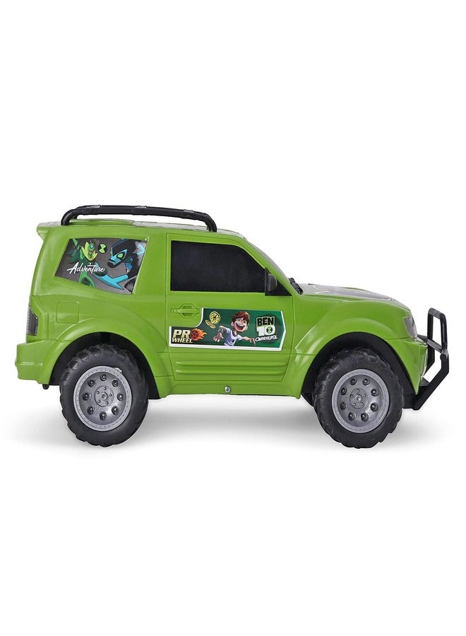 Toyify Monster SUV Toy Car Friction Powered Off Road Vehicle Push Pull Automobile Adventure Racer Big Wheel Utility Jeep Simulation Transport Playset Boys Kids - Image 3