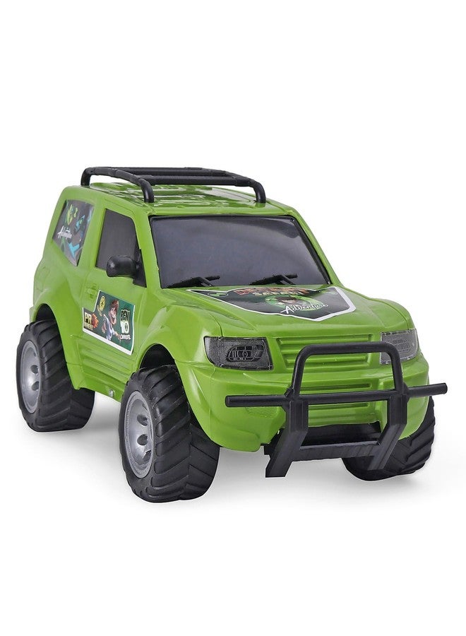 Toyify Monster SUV Toy Car Friction Powered Off Road Vehicle Push Pull Automobile Adventure Racer Big Wheel Utility Jeep Simulation Transport Playset Boys Kids - Image 2