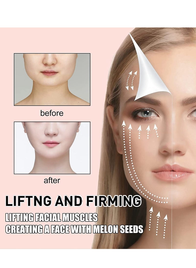 Face Lift Tape  2*40Pcs V Shaped Invisible Stickers Double Chin V Line Lifting Patch Tighten Hide And Wrinkles Around The Eyes and Neck Saggy Skin Make up Tools - Image 5