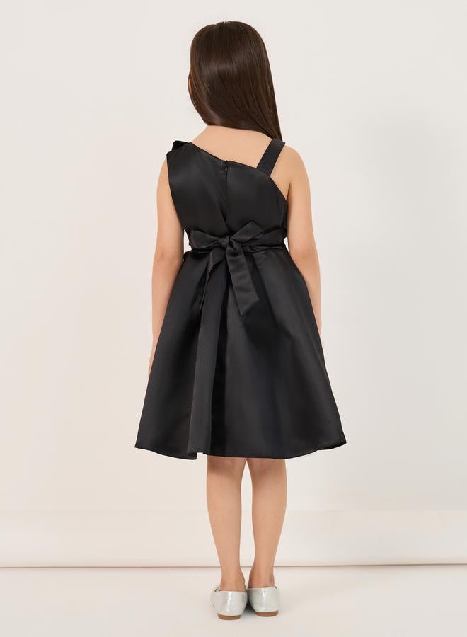 Styli Bow Accent Dress  - Image 4