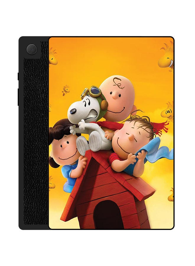Theodor Protective Flip Case Cover For Samsung Galaxy Tab A8 10.5 2021 Snoopy In Hut  - Image 1