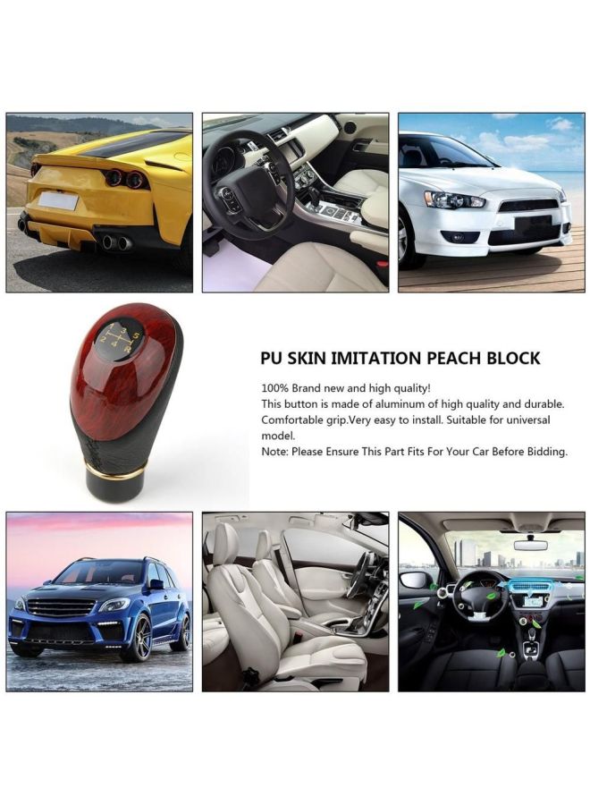 Universal Wooden Gear Shift Knob Head - Image 5