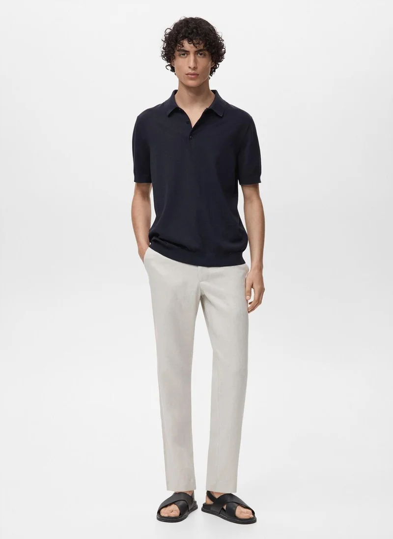 Mango Man Essential Polo