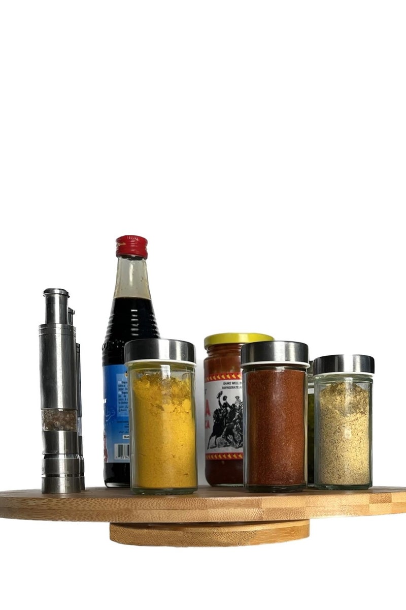 SG TURNING TRAY,D35XH3.2CMS,NATURAL,BAMBOO-TRAY Kitchen Turntable, 540724266 - Image 5