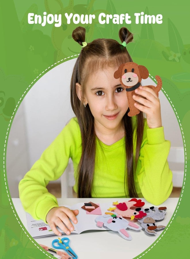 YEETIN Sewing Kit for Kids Ages 6+, Beginner Felt Sewing Craft Kit, DIY Farm Stuffed Animals Making Set, Learn to Sew Gifts for Birthday - Image 5