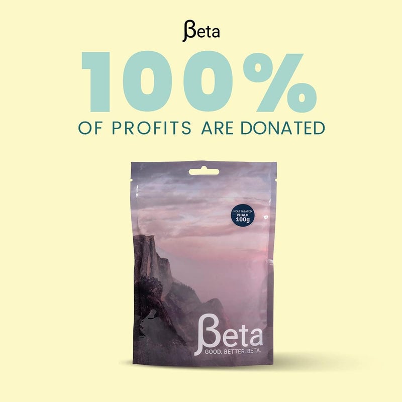 Beta Climbing Beta Rock Climbing Chalk Premium, Heat Treated Loose Powdered Rock Climbing Chalk Made with 100% Magnesium Carbonate. 100% of Profits Donated. The Strongest Grip Possible. (Chalk Powder, Hand Chalk) - Image 3