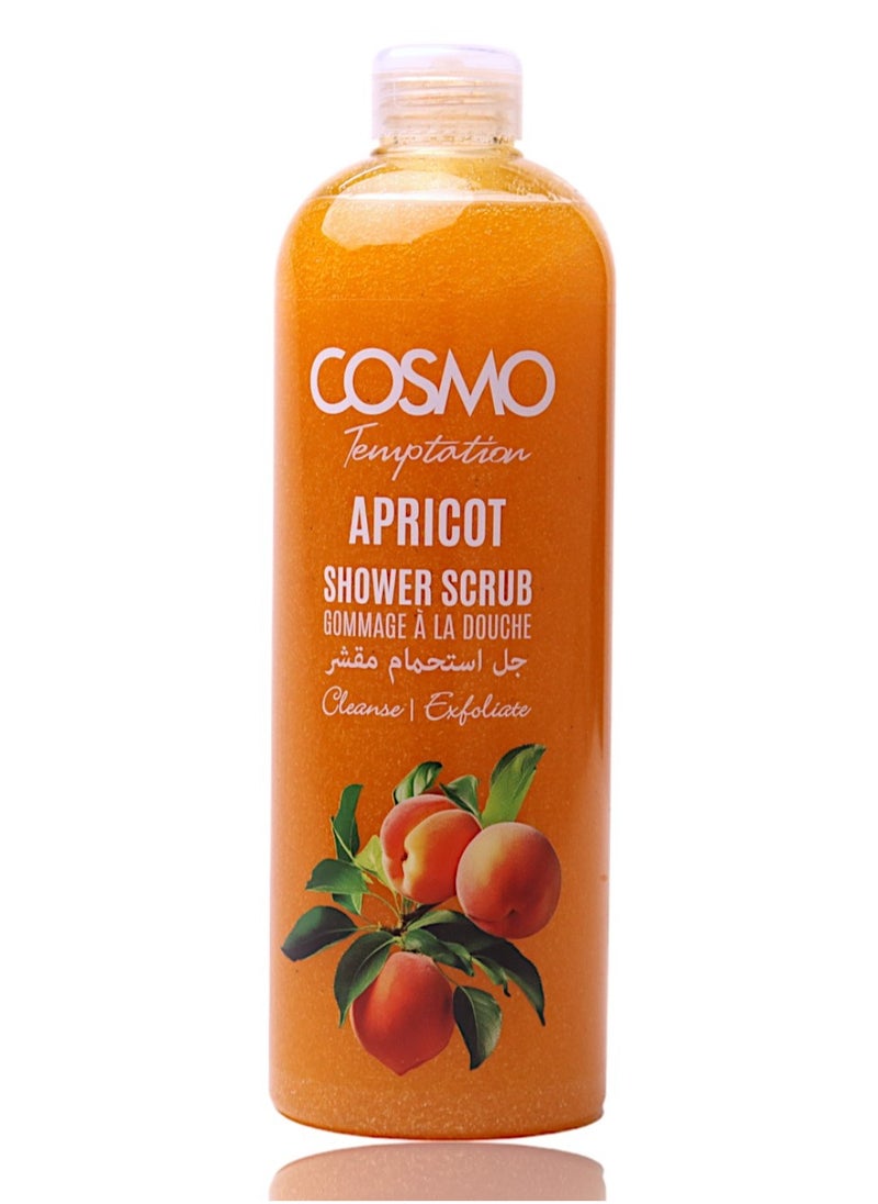 COSMO Temptation Apricot Shower Scrub 1000ml 