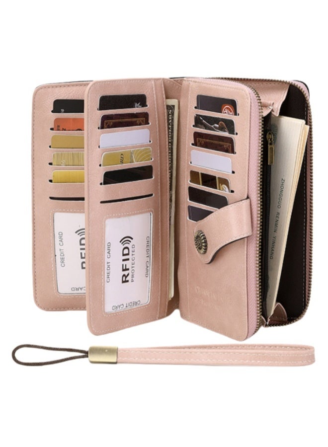 Mark Fairwhale New Leather Fashionable Multifunctional Large Capacity Wallet - Image 2