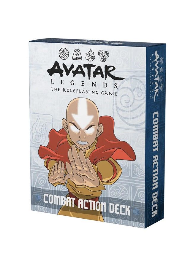 ماغباي غايمز Avatar Legends The Rpg: Combat Action Deck Expansion 55 حزمة توسيع سطح البطاقات لاستخدامها مع Avatar Legends Rpg Core Book ميزات تقنية الموقف وبطاقات الحالة - Image 1