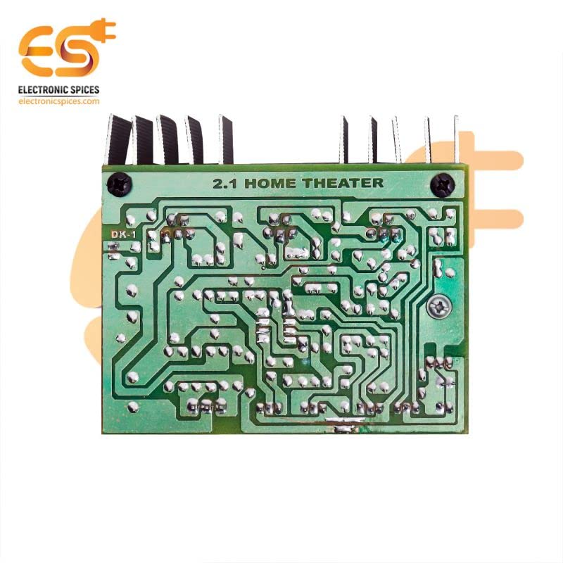 Electronicspices Electronic Spices TDA2050 3 TR 2.1 Home Theater Audio Amplifier Circuit Board - Image 2