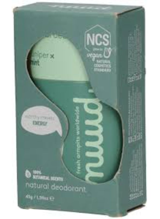 nuud Juniper x Mint Stick Natural Deodorant 45g - Image 3