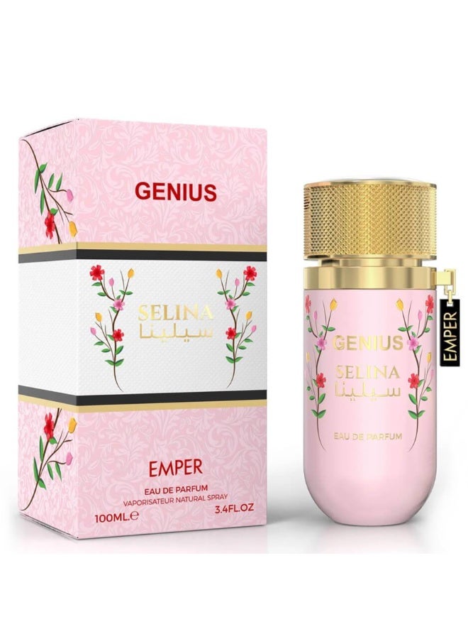 امبر عطر جينيوس سيلينا للنساء، 100 مل - Image 1