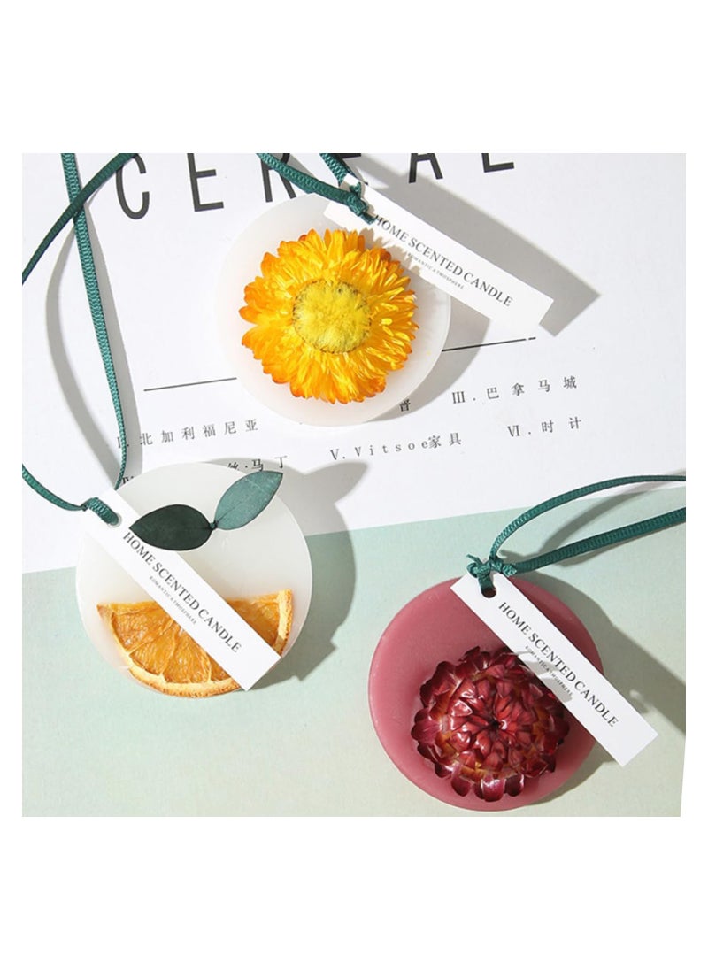 Excefore - 6Pcs Wardrobe Aromatherapy Wax Tablets Scented Wax Wax Flakes Solid Wax Scented Sachets Sachets Bags for Drawer Closet Bedroom Home (Floral-A) - Image 1