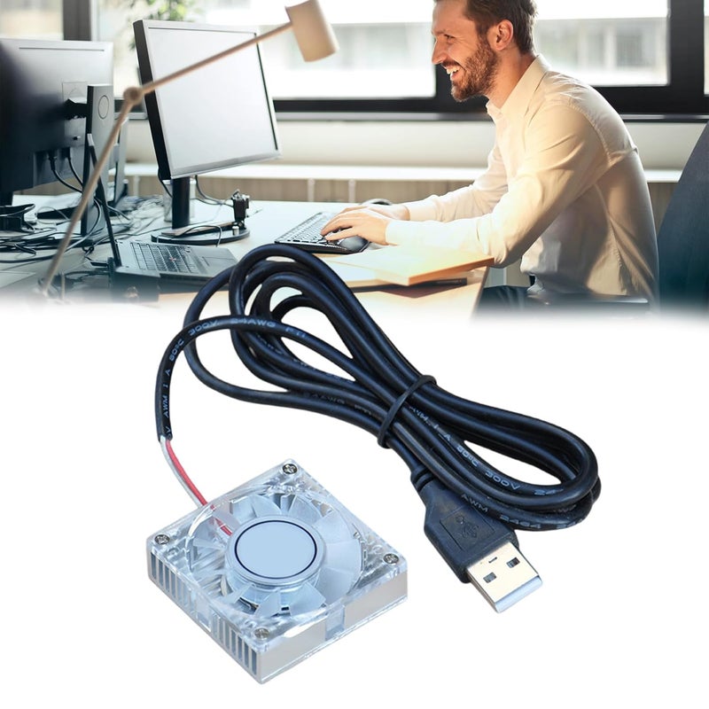 Durability Aluminum Alloy Graphics Card Cooling Fan for Hard Drives and Chipset in Compactly Electronics Coolers Graphics Card Coolers - Image 2