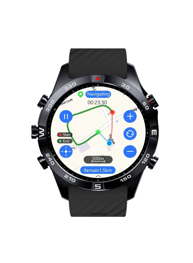 SUNROAD G7 GPS call and location data import heart rate monitoring voice intelligent outdoor watch