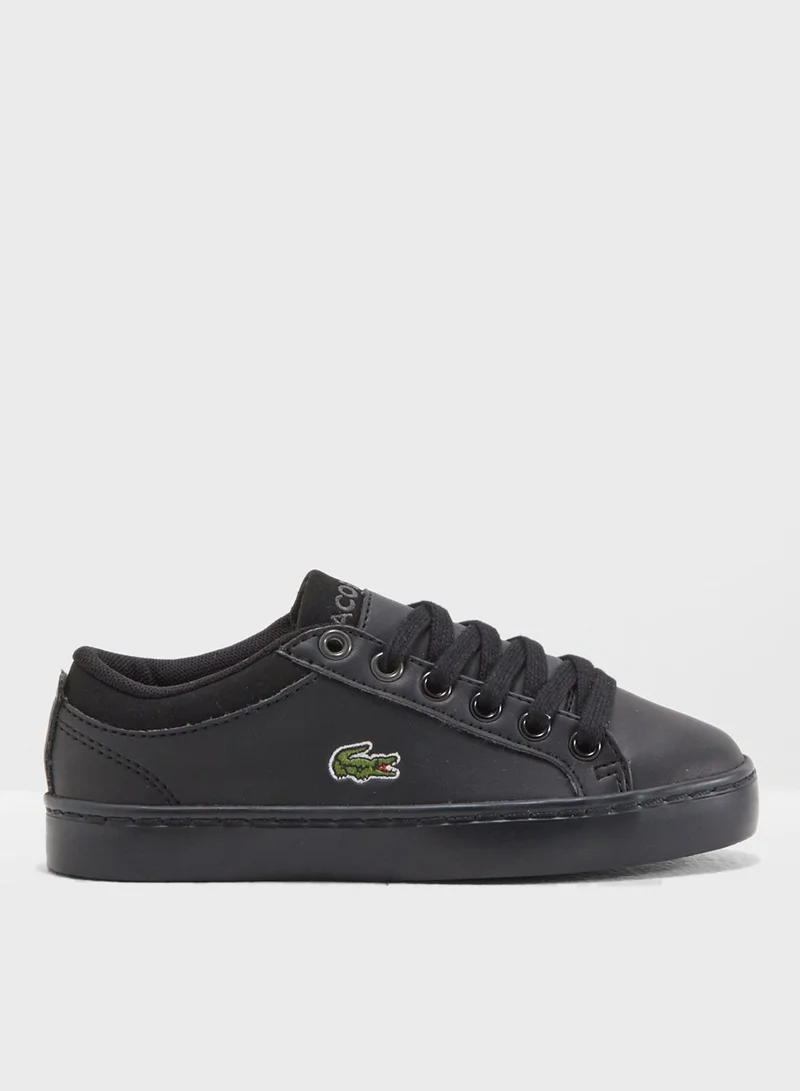 LACOSTE Kids Straightset BL Sneaker for Men Best Price Kuwait