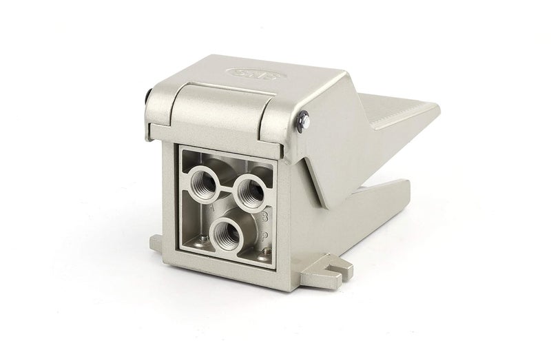 Sns Foot Operated Pedal Valve Switch 1/4" NPT Spring Return Pneumatic 5 Way 2 Position FOV-N320 - Image 3