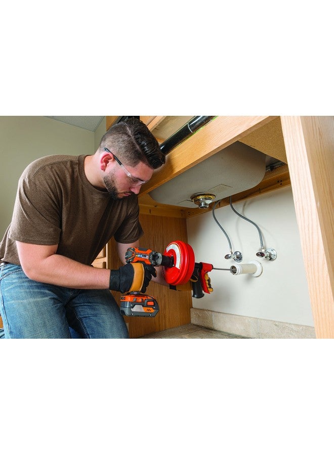 Ridgid 57043 POWER SPIN+ Power Spinner Drain Cleaner - Image 1