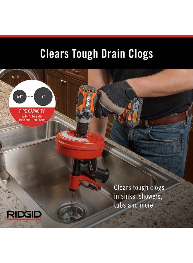 Ridgid 57043 POWER SPIN+ Power Spinner Drain Cleaner - Image 3