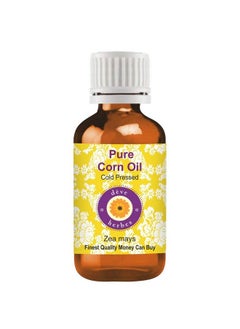 Deve Herbes Pure Corn Oil (Zea Mays) Natural Therapeutic Grade Cold Pressed 100Ml  - Image 1