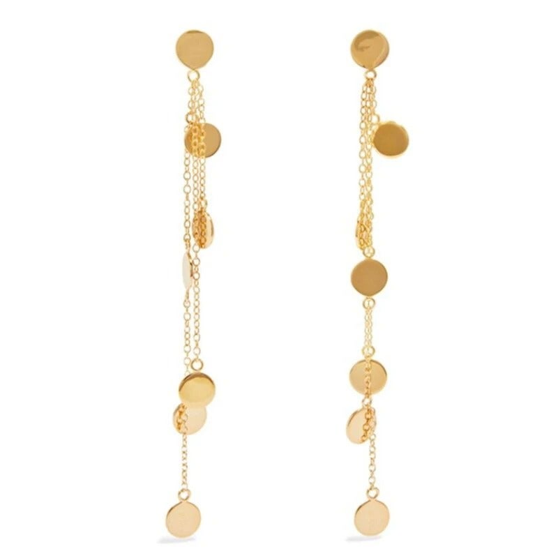 Golden Stainless Steel Earring - Image 1