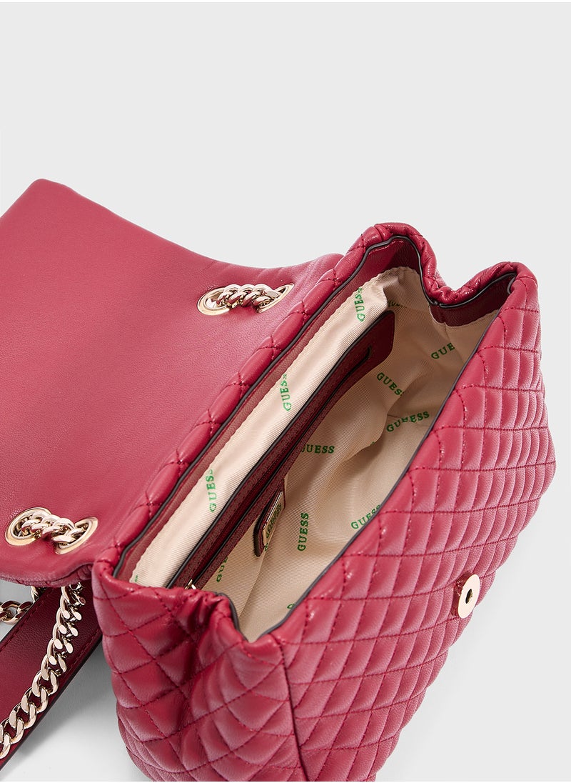 GUESS Eco Rianee Cnrtble Crossbody  - Image 5
