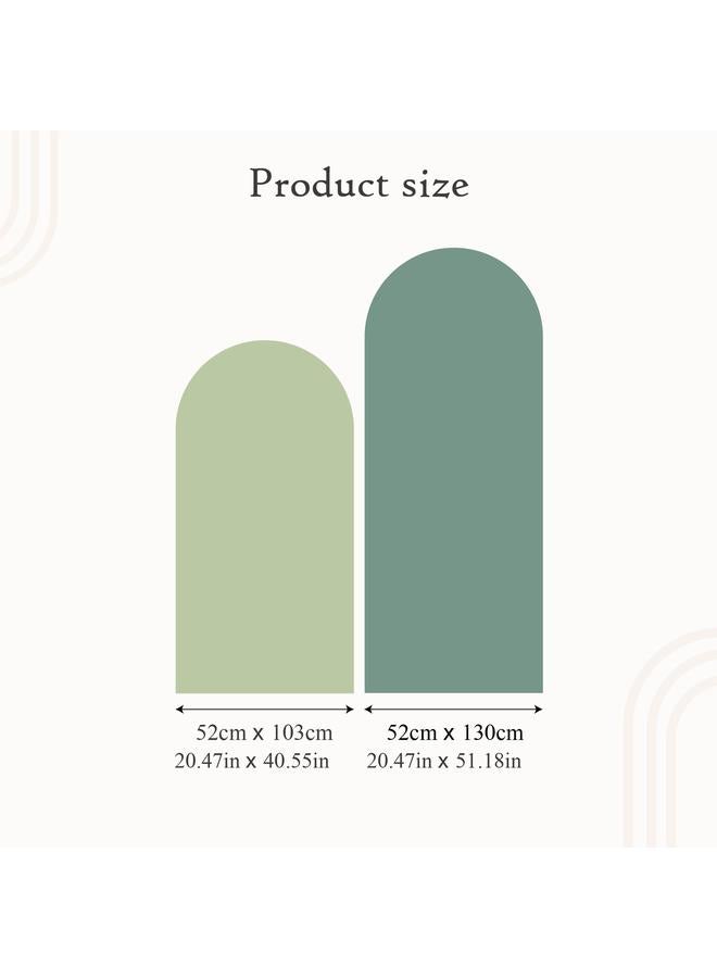 Bluejw Arched Boho Arch Cross Border Wall Stickers Solid Color Geometric Beauty Art Transformation Decorative Wallpaper JGD001-006 - Image 1