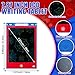 Nezyo 12 Pack Large Spider Party Favors LCD Writing Tablet 85 Inch Red Blue Spider Web Drawing Tablet Erasable Reusable Electronic Drawing Pads for Birthday Supplies Gift Goodie Bags Stuffer - Image 4