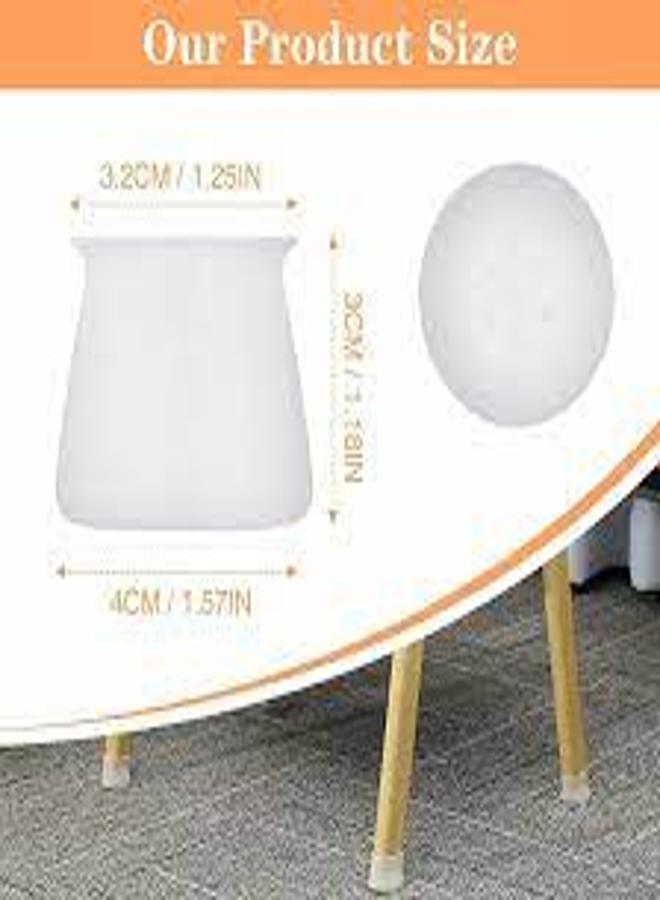 32-Piece Anti-Slip Silicone Furniture Leg Covers - Scratch and Noise Protection Set - KataKeet Product - Image 5
