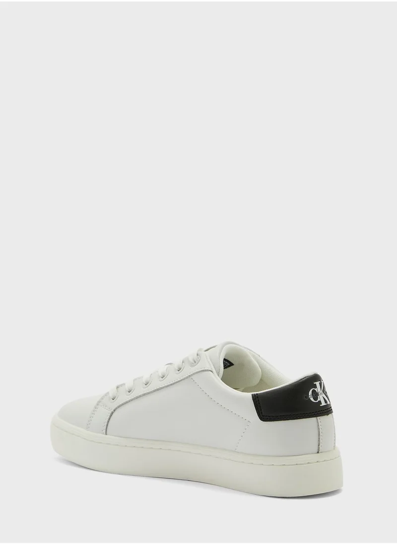 Calvin Klein Jeans Cupsole Lace Ups Sneakers