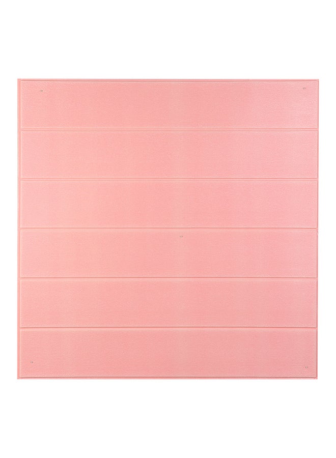 Voberry Self Adhesive 3D Three Dimensional Imitation Board Wall Paste Multicolour 23X30X5cm - Image 1