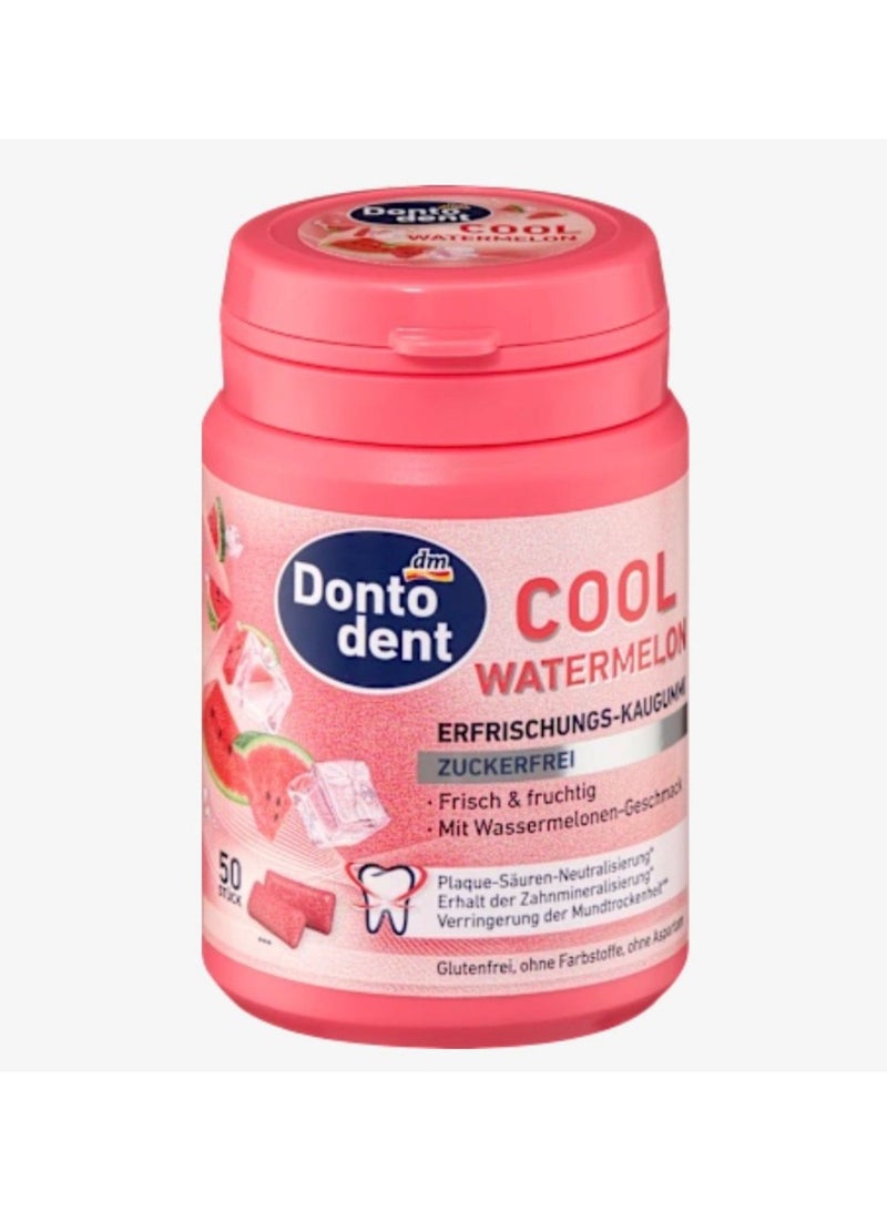 Cool Watermelon Gum 50 Units 72g - Image 1