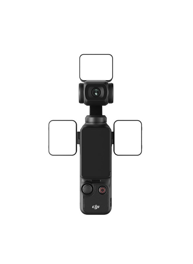 Magnetic Fill Light Compatible With DJ Pockets 3 Rechargeable Three Modes Adjustable Lightweight Mini Pocket Live Vlog Led Lamp With Lamp Stand - Image 1